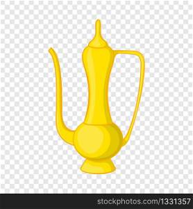 Arabic jug icon in cartoon style isolated on background for any web design . Arabic jug icon, cartoon style