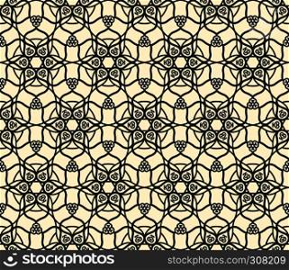 Arabic pattern. Vector background with seamless arab pattern. Traditional Arabic Pattern