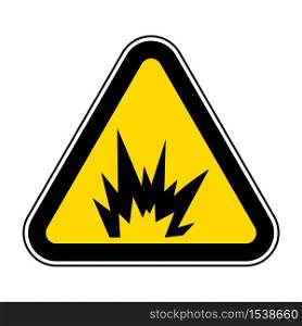 Arc Flash Hazard Symbol Sign, Vector Illustration, Isolate On White Background Label .EPS10