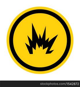 Arc Flash Hazard Symbol Sign, Vector Illustration, Isolate On White Background Label .EPS10
