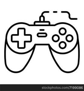Arcade joystick icon. Outline arcade joystick vector icon for web design isolated on white background. Arcade joystick icon, outline style