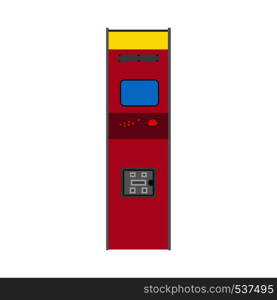 Arcade machine gaming entertainment retro vector icon. Gamble vintage pixel bit play controller
