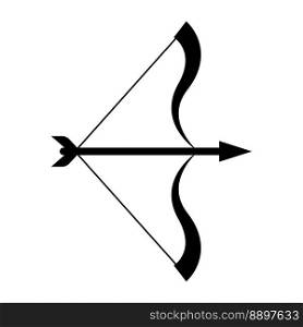 archery icon vector illustration logo design