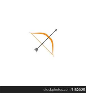 Archery logo icon vector ilustration template