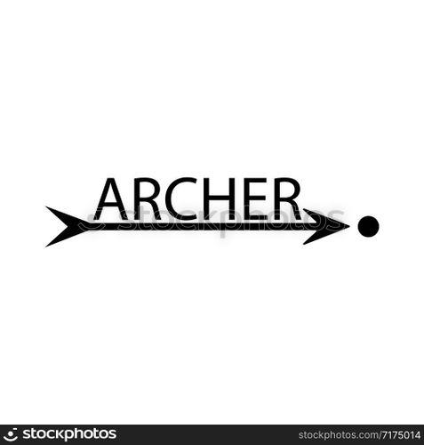 archery logo vector
