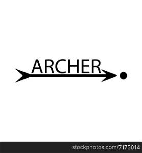 archery logo vector