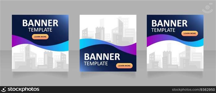 Architect marketing web banner design template. Vector flyer with text space. Advertising placard with customized copyspace. Printable poster for advertising. Arial, Calibri Regular fonts used. Architect marketing web banner design template