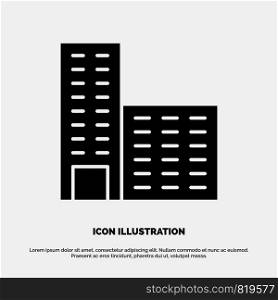 Architecture, Building, Construction solid Glyph Icon vector