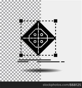 Architecture, cluster, grid, model, preparation Glyph Icon on Transparent Background. Black Icon. Vector EPS10 Abstract Template background