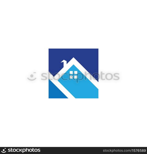 architecture logo design vector template, icon, symbol, house