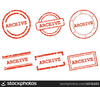 Archive stamps