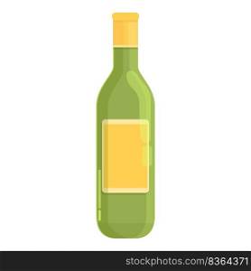 Argentinian wine bottle icon cartoon vector. Travel america. Culture tourism. Argentinian wine bottle icon cartoon vector. Travel america
