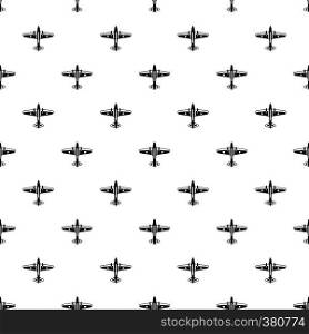 Armed fighter jet pattern. Simple illustration of armed fighter jet vector pattern for web. Armed fighter jet pattern, simple style