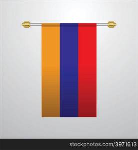 Armenia hanging Flag