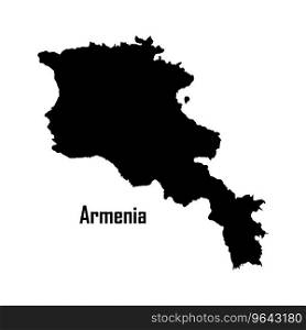 Armenia map icon vector illustration symbol design