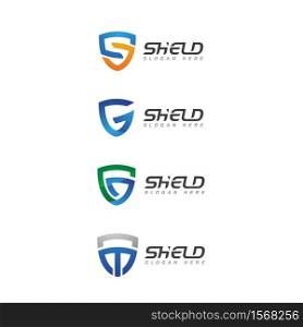 Armor shield vector icon illustration design template
