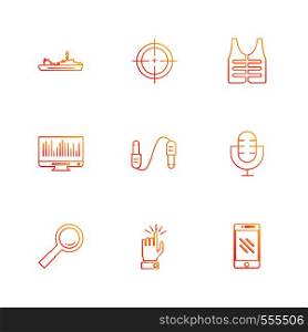 army , armour , awards , wars , air crafts , guns , gernades , target , bullet proof jacket , message , helicopter , helipad , ships , fire , commando , icon, vector, design, flat, collection, style, creative, icons