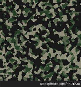 Army camouflage vector seamless pattern. Texture military camouflage repeats seamless army Design background