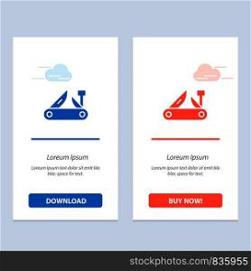 Army, Knife, Multi tool, Pocket Knife, Swiss Blue and Red Download and Buy Now web Widget Card Template