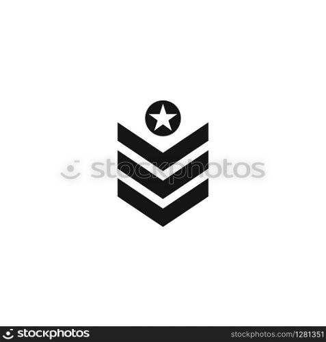 Army millitary icon vector illustration design