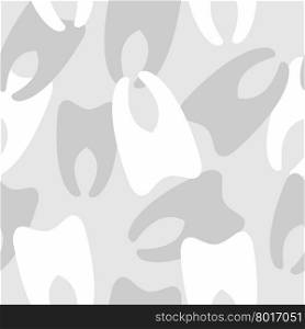 Army pattern of teeth. Military Vector texture winter camouflage.&#xA;