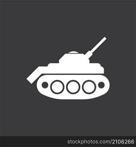 army tank icon vector illustration design.