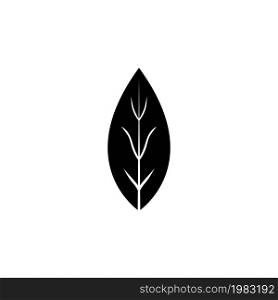 Aromatic Bay Laurel Leaf, Aroma Spice. Flat Vector Icon illustration. Simple black symbol on white background. Aromatic Bay Laurel Leaf, Aroma Spice sign design template for web and mobile UI element. Aromatic Bay Laurel Leaf, Aroma Spice. Flat Vector Icon illustration. Simple black symbol on white background. Aromatic Bay Laurel Leaf, Aroma Spice sign design template for web and mobile UI element.