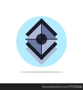 Arrange, design, layers, stack, layer Flat Color Icon Vector