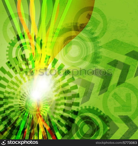 Arrow abstract vector background.