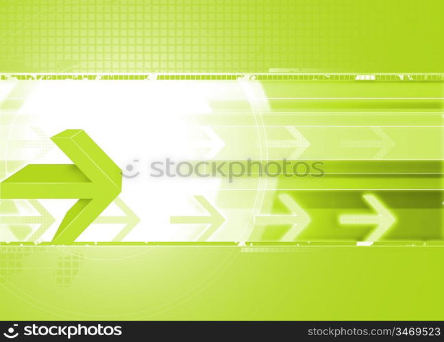 Arrow background, vector