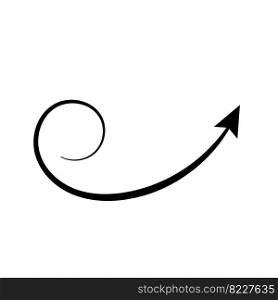arrow circle up down black hand drawn icon illustration vector