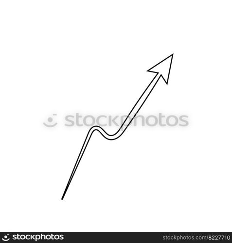 arrow circle up down black hand drawn icon illustration vector