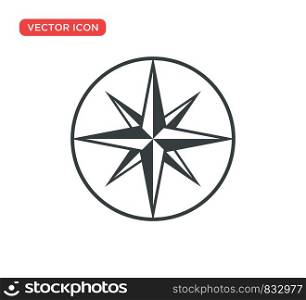 Arrow Compass Icon Vector Illustration Design