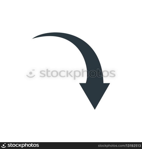 Arrow cursor pointer icon vector design illustration.