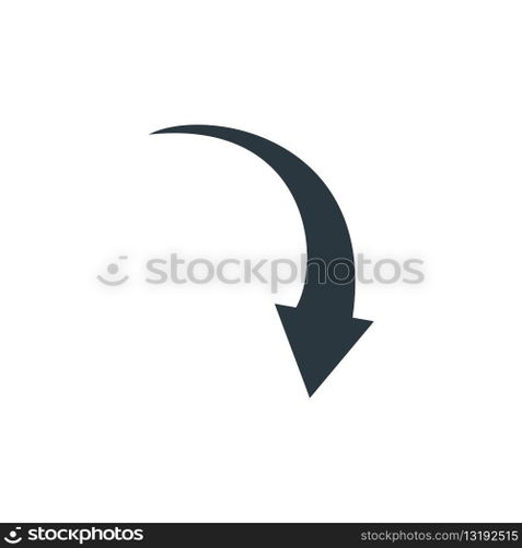 Arrow cursor pointer icon vector design illustration.