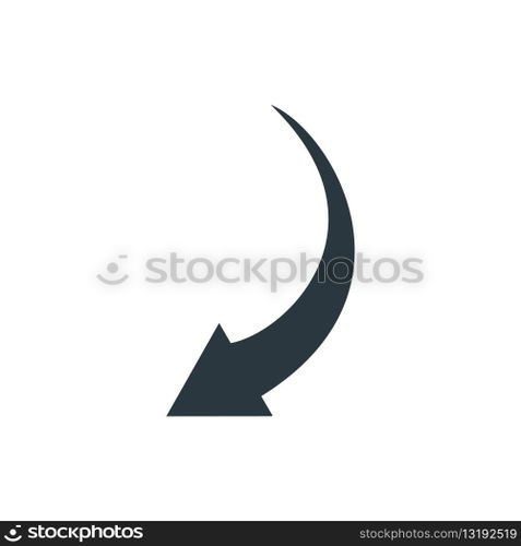 Arrow cursor pointer icon vector design illustration.