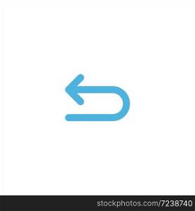 arrow direction icon flat vector logo design trendy illustration signage symbol graphic simple