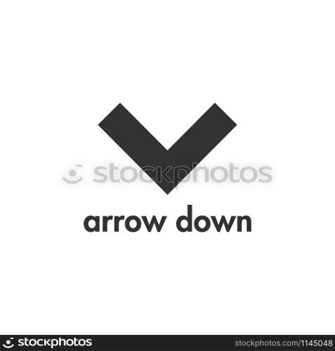 Arrow icon design template vector isolated illustration. Arrow icon design template vector isolated