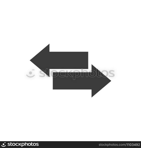 arrow icon isolate on white background, vector illustration. arrow icon isolate on white background, vector