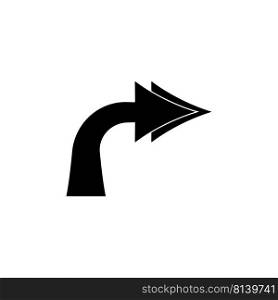  Arrow icon set vector illustration Logo Template design