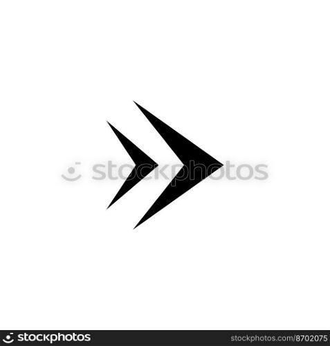 Arrow icon vector design templates isolated on white background