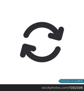 Arrow Icon Vector Template Illustration Design