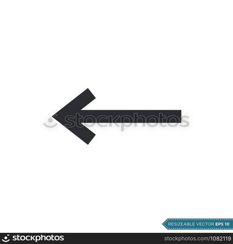 Arrow Icon Vector Template Illustration Design