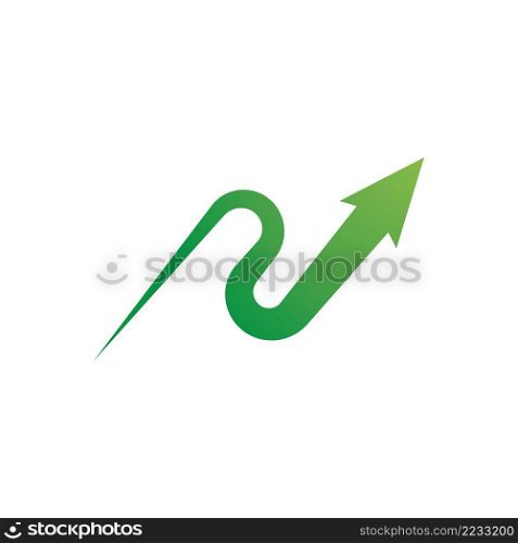 Arrow ilustration logo vector template