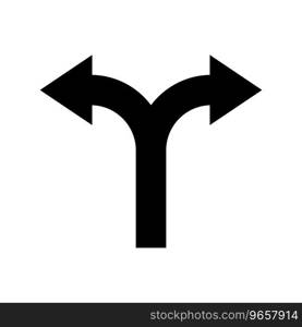 Arrow left and right sign icon