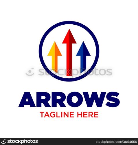 Arrow Logo Icon Vector Template