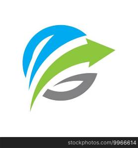 Arrow logo images illustration design