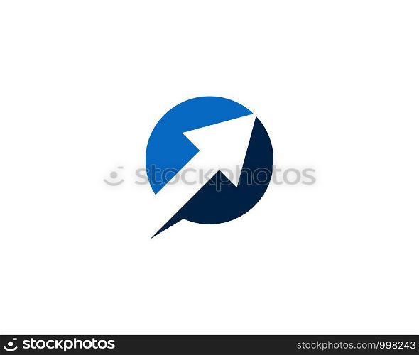Arrow Logo vector Template design