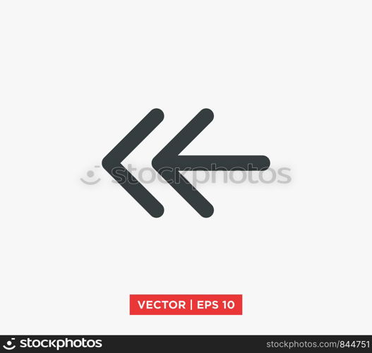 Arrow Point Mark Icon Vector Illustration