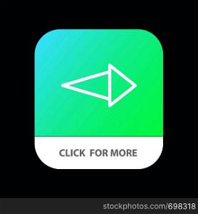 Arrow, Right, Next Mobile App Button. Android and IOS Line Version